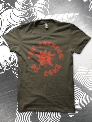 The Burning of Rome - Eyestar T-shirt (Army Green) (SOLD OUT)