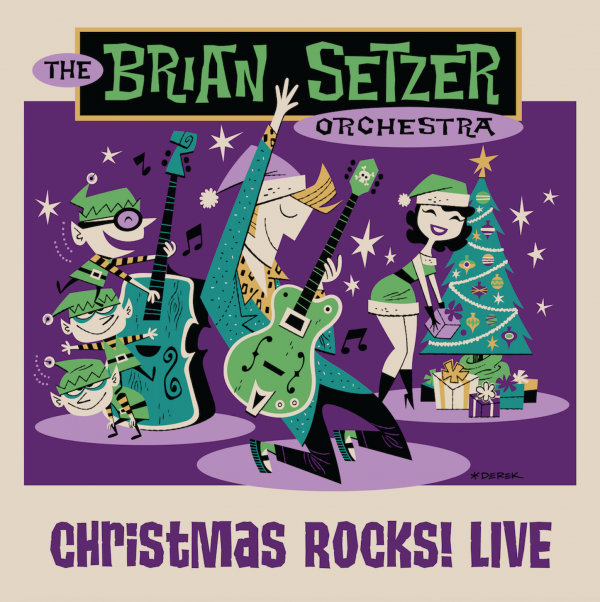 The Brian Setzer Orchestra Christmas Rocks! Live (BluRay) Surfdog