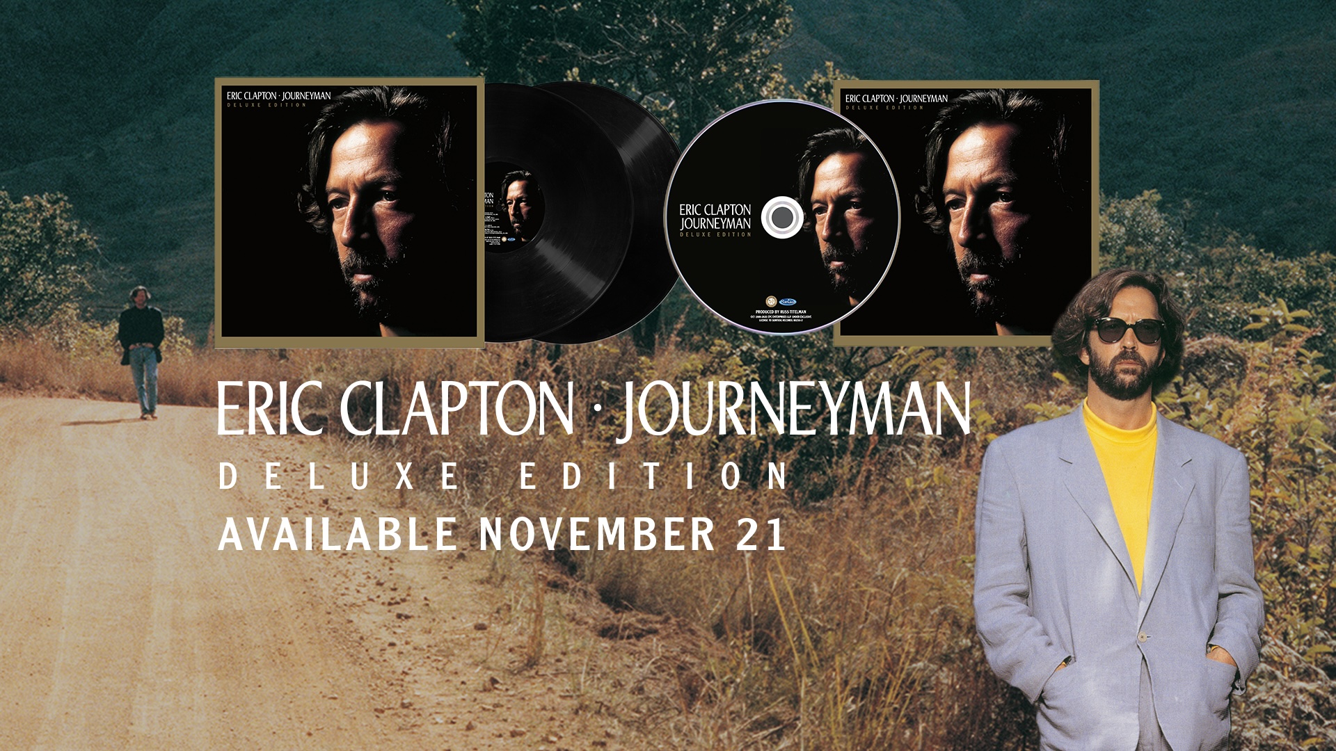 Eric Clapton Release of 'Journeyman: Deluxe Edition' Featuring 4